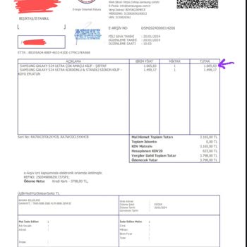 Samsung Shop Ürün Bedeli İade Sorunu