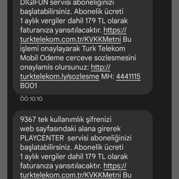 Digifun Play Center Tarafından İzinsiz Para İşlemi