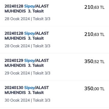 Sipay Bilgim Dışında Sürekli Para Çekiliyor!