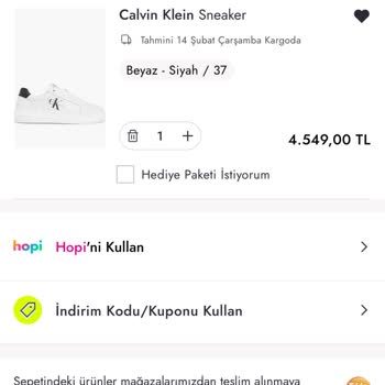 Boyner Hediye Çarkı Hatası