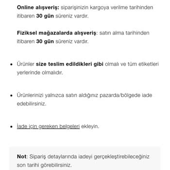 Zara Süresi Geçmemesine Rağmen İade Almıyor