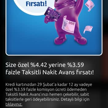 Yapı Kredi Bankası Nakit Avans Kısmında Gerçekleşen Güvensiz Durumlar!