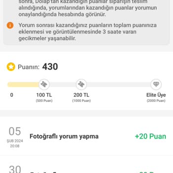 Trendyol Puanlarımın (Onaylanmış) 3 Ay Dolmadan Aralardan Silinmesi!