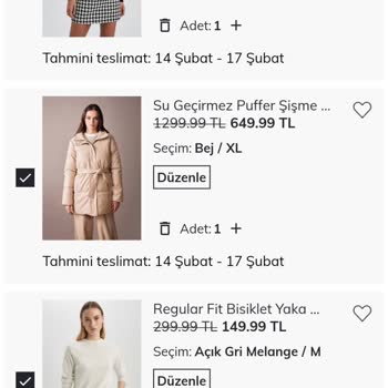 DeFacto Kartımdan İndirimsiz Fiyatları Çekti
