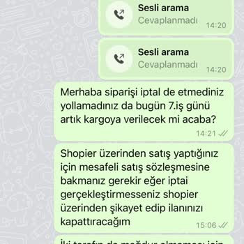Meryjew Siparişim İptal De Edilmedi Yollanmadı Da İletişime Geçilemiyor