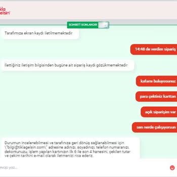 Tıkla Gelsin Tiklagelsin.com Sipariş Verdim Para Gitti Aç Kaldım