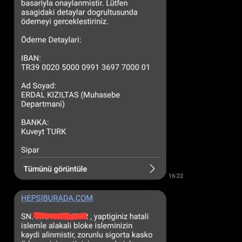 Hepsiburada Üzerinden Sahte Mağazayla Kişisel Verilerin Paylaşılması