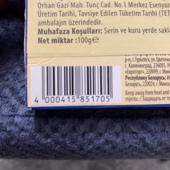 Yasa Tesisleri Son Kullanma Geçmiş Çikolata Hayal Kırıklığı