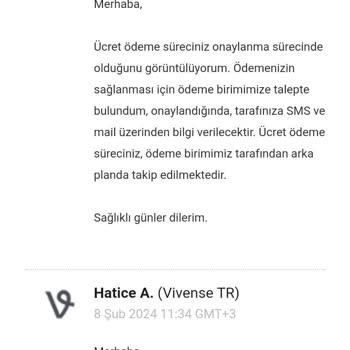Vivense İadenin Tarafıma Ödenmemesi