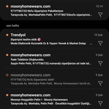 Moony Homewears İptal İade Siparişin Kargoya Verilmesi
