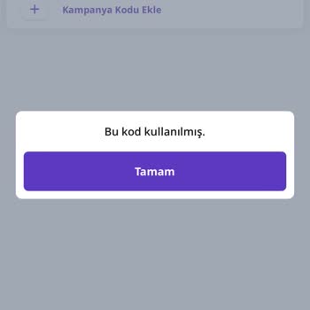 Getir Sistemsel Hata Var Diyerek Müşteriyi Yanıltma