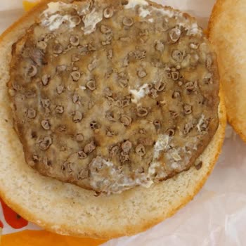Burger King Baloncuklu Et Fiyaskosu