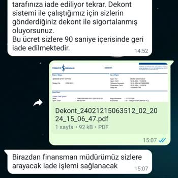 İnci Paketleme Şikayet Bildirisi. Islak İmzan Yoktur
