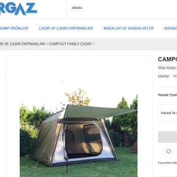 Nurgaz Campout Family Çadır Su Alıyor!