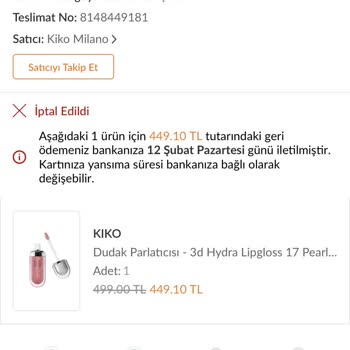 VakıfBank Trendyol İade Ücretimi İstiyorum