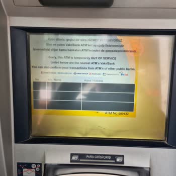 VakıfBank ATM Parama El Koydu!