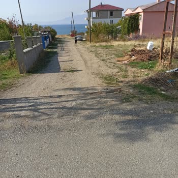Tuşba Belediyesi Mollakasım Mahallesi'indeki Kamuya Ait Yol.