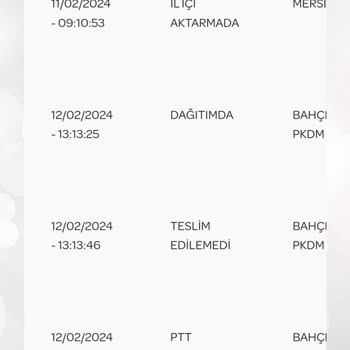 PTT Kargo Ürünleri Dağıtıma Çıkarmıyor