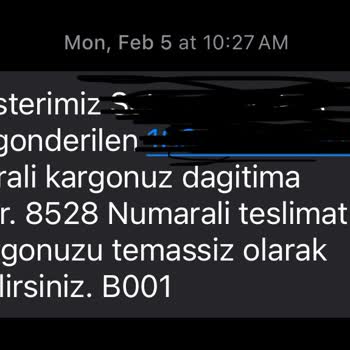 Sürat Kargo Teslim Edilmeyen Ürünün Teslim Edilmiş Gösterilmesi