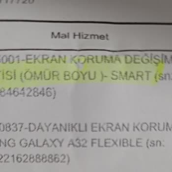 Teknosa Tarafından Karşılıksız Satılan Hizmet