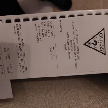 Guess Hediye İadesinde Yaşanan Mağduriyet