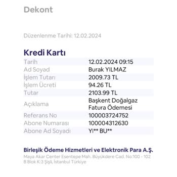 Başkent Doğalgaz Doğalgaz Sayaç Mühür Vurulması