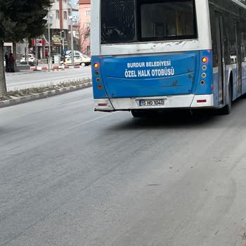 Burdur Belediyesi Halk Otobüsü Şikayeti