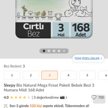 Trendyol Hatalı Adet Birim Fiyat Bilgisi