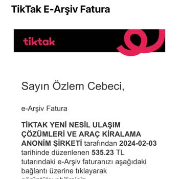 TikTak Kirala Telefonda Aranarak Para Çekmek