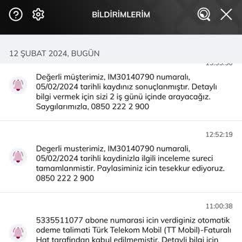 Türk Telekom Faturalı Numarayı Otomatik Ödemeye Alamamak