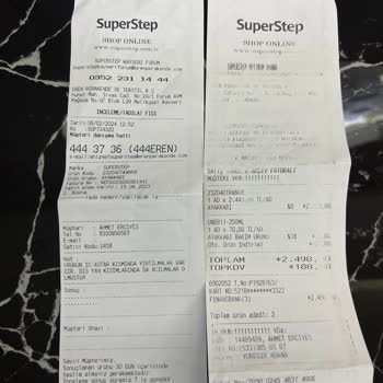 SuperStep'ten Alınan Skechers Marka Ayakkabı Sorunu