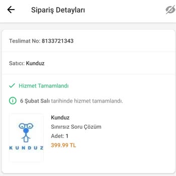 Kunduz App Bir Paket İçin Düştüğümüz Durumlar