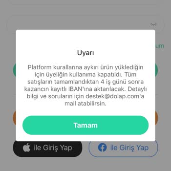 Dolap Haksız Yere Hesap Kapattı!