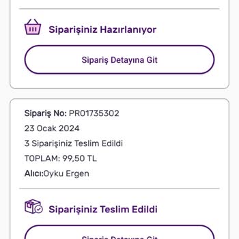Gratis Siparişi Bir Haftadır Gelmedi