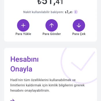Hadi TOM Pay Karttaki Parayı Kullanamıyorum