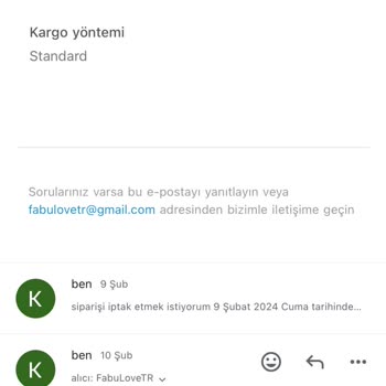Fabulovetr Şikayet. İptal İşlemimi Yapmıyorlar