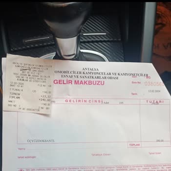 Antalya Şoförler Odası Keyfi Plakalık Ücreti Alınıyor