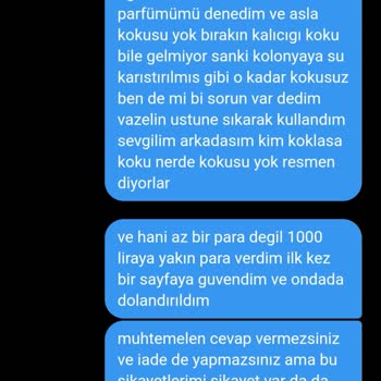 Parfum.konagim (Instagram) Bombshell Parfüm Kokusuzluk