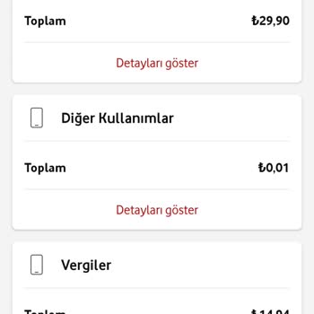 Vodafone Gerçekleşmeyen Mobil Ödeme İadesi