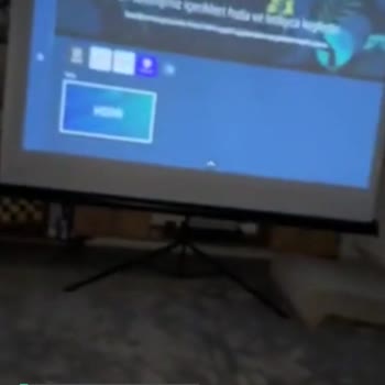 Samsung Projektör LSP3 Uygulama Kurma Hatası