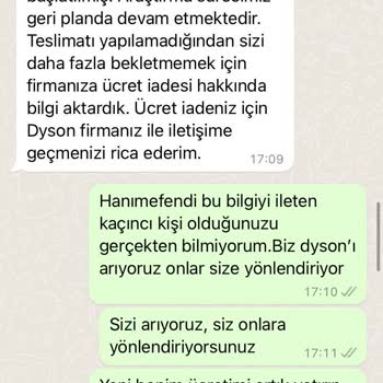 Dyson - Hepsijet Kargo Şikayeti Ve Kayıp Ürün