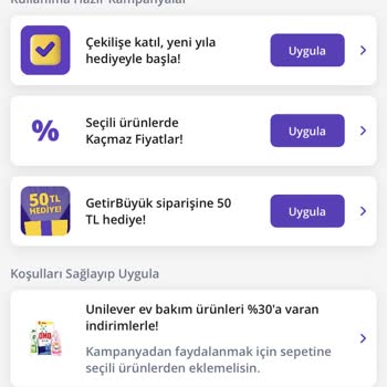 Getir Kupon Yanıltmacası Yapıyor