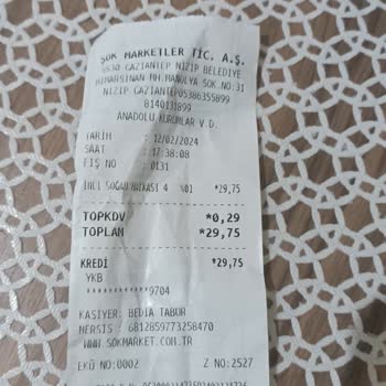 Şok Marketler Market Zincirinde Satılan Soğan Halkalarının Kalitesiyle İlgili Şikayet