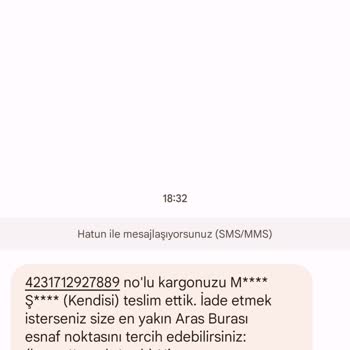 Aras Kargo Kargom Teslim Edilmedi