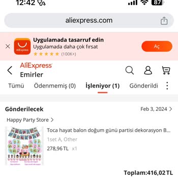 Aliexpress Te Ödemesini Yaptığım Siparişim Görünmüyor!