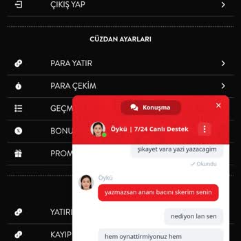 Marsbahis Müşteri Temsilcisi Bana Küfür Etti