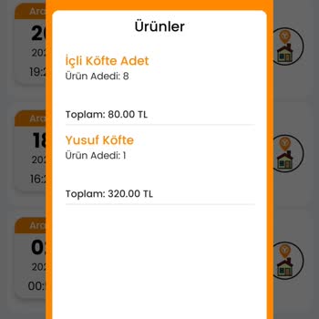 Köfteci Yusuf 2saat Gecikmeli Gelen Siparişim