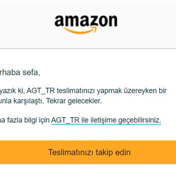AGT Kargo Paketiniz Teslim Edilmeye Çalışıldı