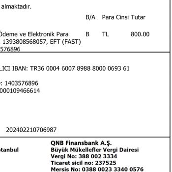 İninal Kart Havale Yapıldığında Gelmiyor