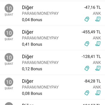 Garanti Kredi Kartımdan Düzenli Olarak PARAM/MoneyPay'e Para Çekilmesi